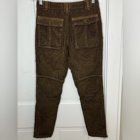 WE THE FREE PEOPLE Sz 24 THE LONDON CALLING SLOUCHY CORD PANTS SANDSTONE New - Picture 9 of 16